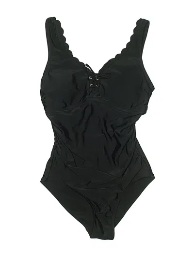 Pre-owned Kona Sol One Piece Swimsuit In Black