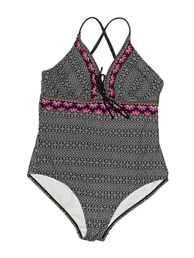 Pre-owned Kona Sol One Piece Swimsuit In Black