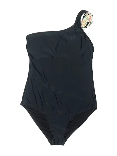 Pre-owned Kona Sol One Piece Swimsuit In Black