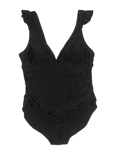 Pre-owned Kona Sol One Piece Swimsuit In Black