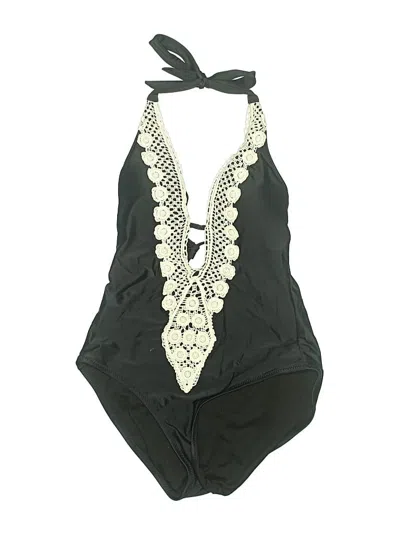 Pre-owned Kona Sol One Piece Swimsuit In Black