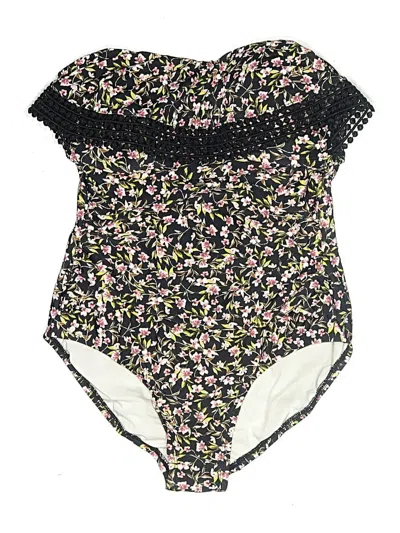 Pre-owned Kona Sol One Piece Swimsuit In Black