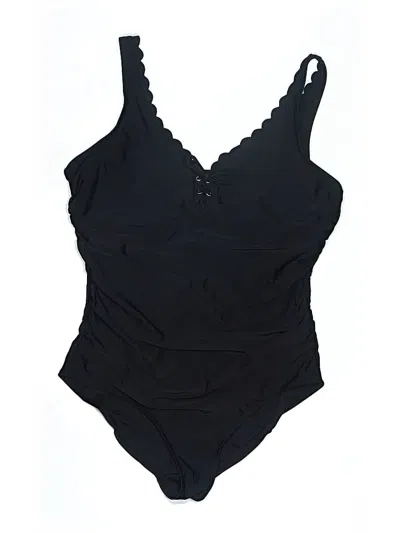 Pre-owned Kona Sol One Piece Swimsuit In Black