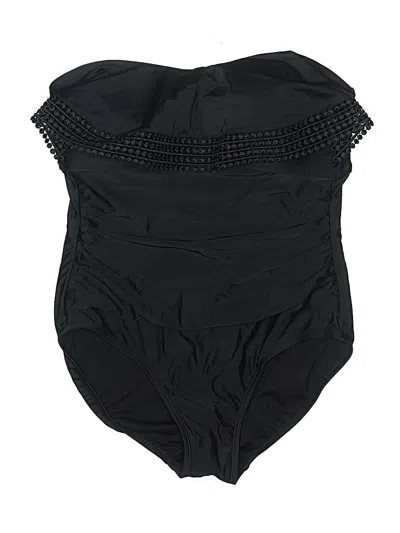 Pre-owned Kona Sol One Piece Swimsuit In Black