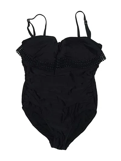 Pre-owned Kona Sol One Piece Swimsuit In Black