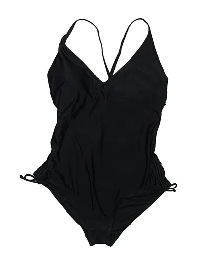 Pre-owned Kona Sol One Piece Swimsuit In Black
