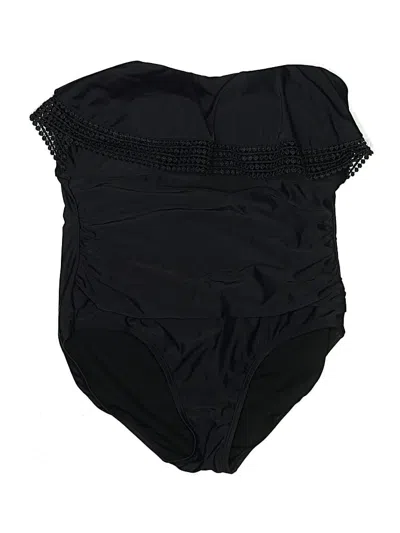 Pre-owned Kona Sol One Piece Swimsuit In Black