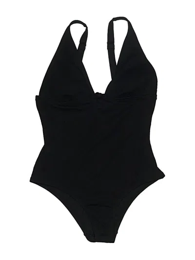 Pre-owned Kona Sol One Piece Swimsuit In Black