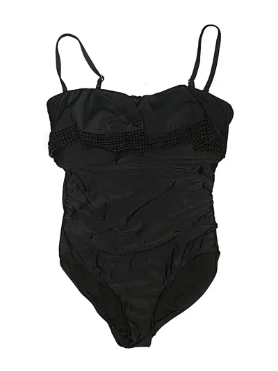 Pre-owned Kona Sol One Piece Swimsuit In Black