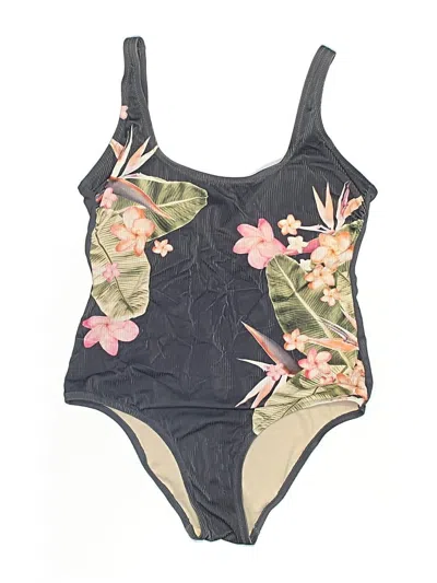 Pre-owned Kona Sol One Piece Swimsuit In Black