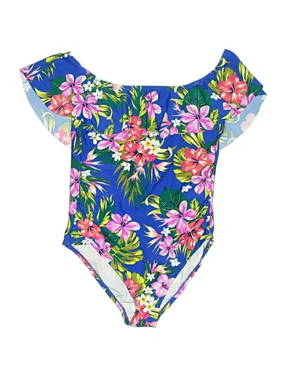 Pre-owned Kona Sol One Piece Swimsuit In Blue