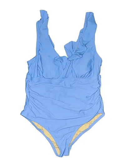 Pre-owned Kona Sol One Piece Swimsuit In Blue