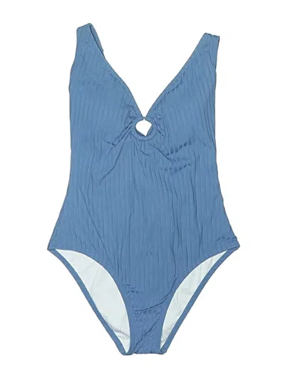 Pre-owned Kona Sol One Piece Swimsuit In Blue