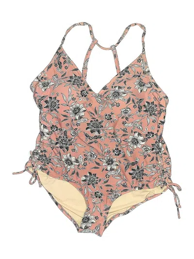 Pre-owned Kona Sol One Piece Swimsuit In Brown