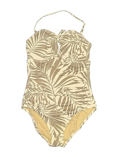 Pre-owned Kona Sol One Piece Swimsuit In Gold