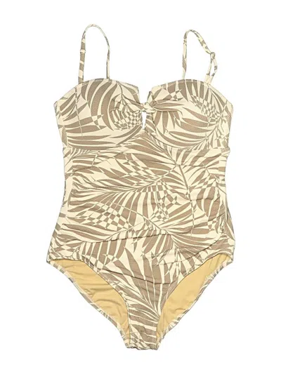 Pre-owned Kona Sol One Piece Swimsuit In Gold