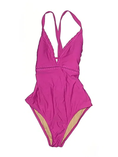 Pre-owned Kona Sol One Piece Swimsuit In Gray