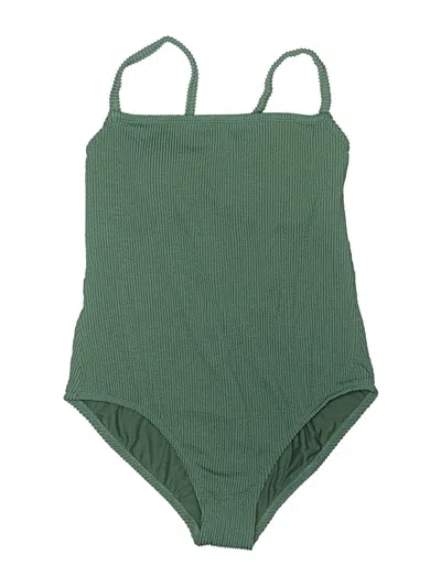Pre-owned Kona Sol One Piece Swimsuit In Green