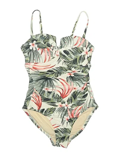 Pre-owned Kona Sol One Piece Swimsuit In Green