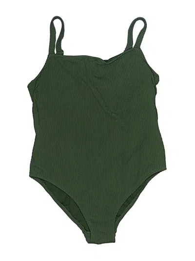 Pre-owned Kona Sol One Piece Swimsuit In Green