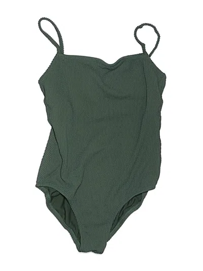 Pre-owned Kona Sol One Piece Swimsuit In Green