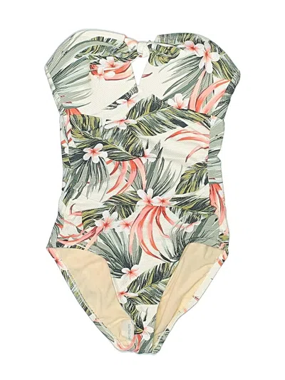 Pre-owned Kona Sol One Piece Swimsuit In Ivory