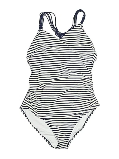 Pre-owned Kona Sol One Piece Swimsuit In Ivory