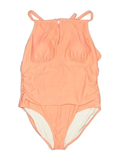 Pre-owned Kona Sol One Piece Swimsuit In Orange