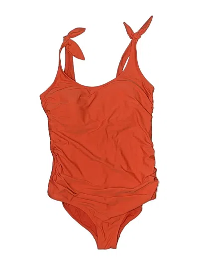 Pre-owned Kona Sol One Piece Swimsuit In Orange