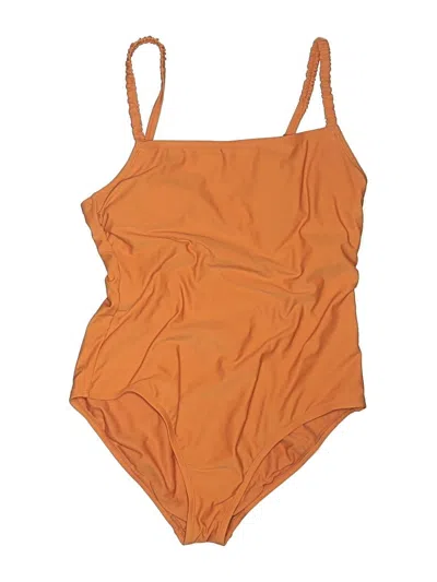 Pre-owned Kona Sol One Piece Swimsuit In Orange