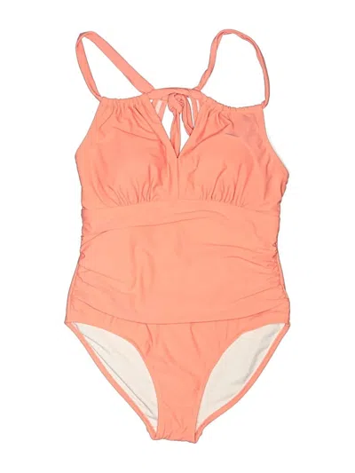 Pre-owned Kona Sol One Piece Swimsuit In Orange