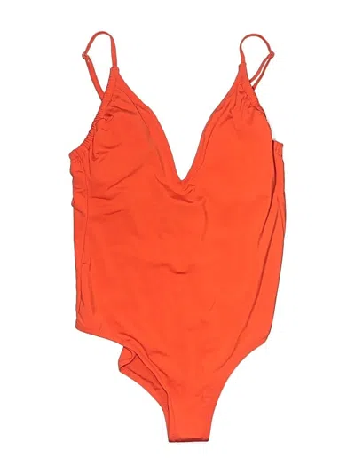 Pre-owned Kona Sol One Piece Swimsuit In Orange