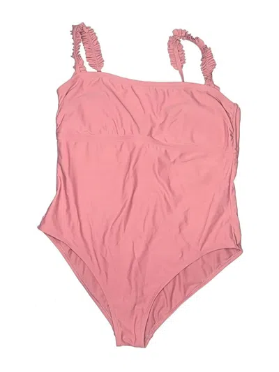 Pre-owned Kona Sol One Piece Swimsuit In Pink