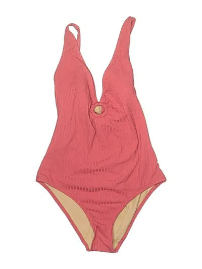 Pre-owned Kona Sol One Piece Swimsuit In Pink