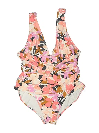 Pre-owned Kona Sol One Piece Swimsuit In Pink