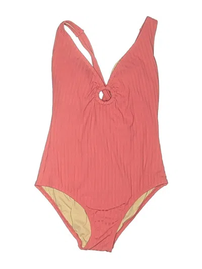 Pre-owned Kona Sol One Piece Swimsuit In Pink