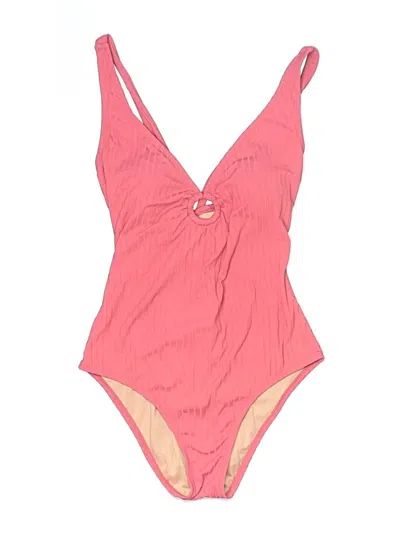 Pre-owned Kona Sol One Piece Swimsuit In Pink