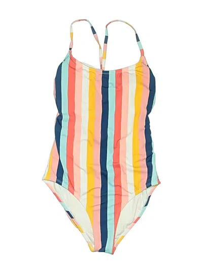 Pre-owned Kona Sol One Piece Swimsuit In Yellow