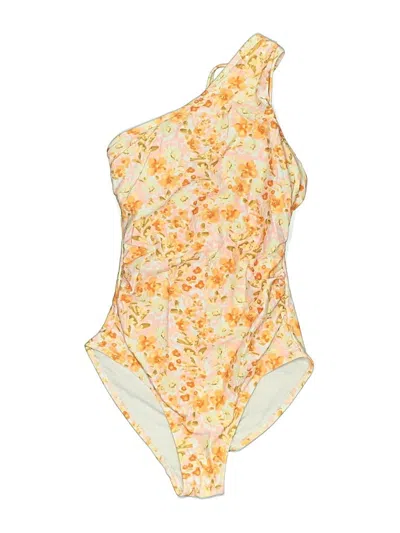 Pre-owned Kona Sol One Piece Swimsuit In Yellow