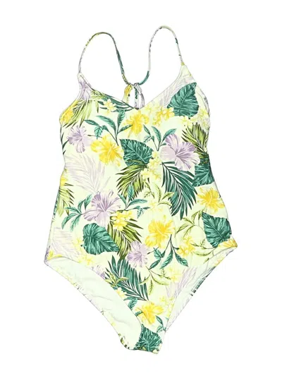 Pre-owned Kona Sol One Piece Swimsuit In Yellow