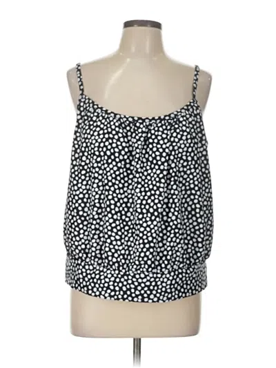 Pre-owned Kona Sol Sleeveless Blouse In Black
