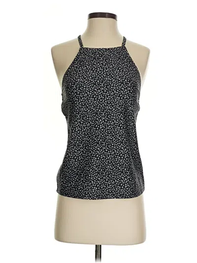 Pre-owned Kona Sol Sleeveless Blouse In Black