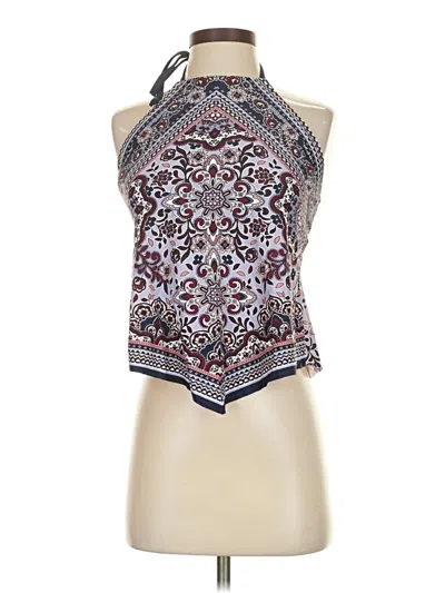 Pre-owned Kona Sol Sleeveless Blouse In Blue