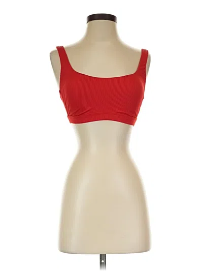 Pre-owned Kona Sol Sports Bra In Red