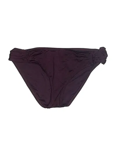 Pre-owned Kona Sol Swimsuit Bottoms In Burgundy