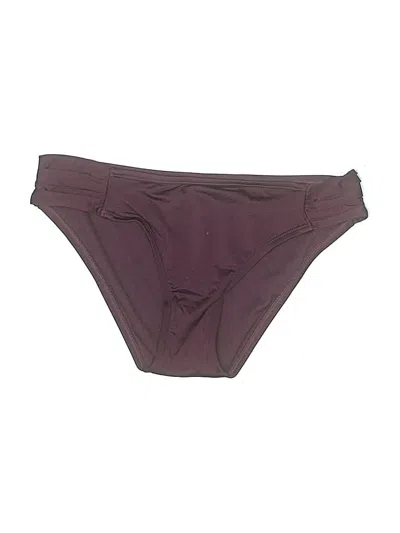 Pre-owned Kona Sol Swimsuit Bottoms In Burgundy