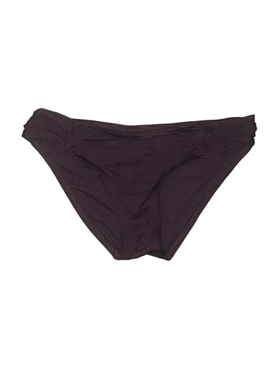 Pre-owned Kona Sol Swimsuit Bottoms In Burgundy