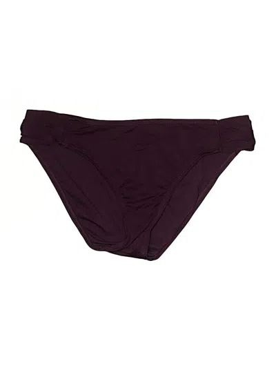 Pre-owned Kona Sol Swimsuit Bottoms In Burgundy