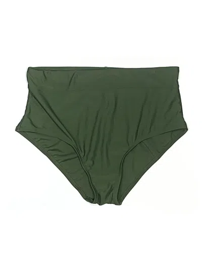 Pre-owned Kona Sol Swimsuit Bottoms In Green