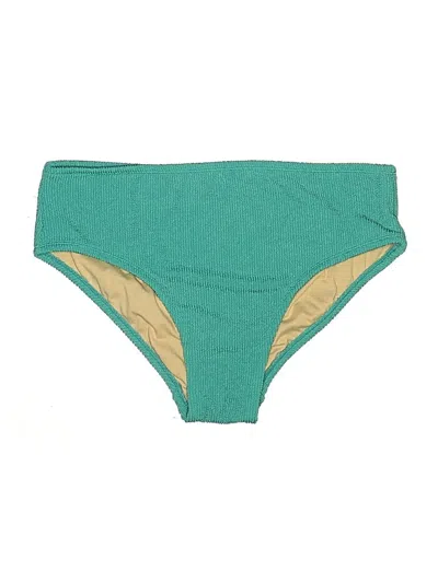 Pre-owned Kona Sol Swimsuit Bottoms In Green
